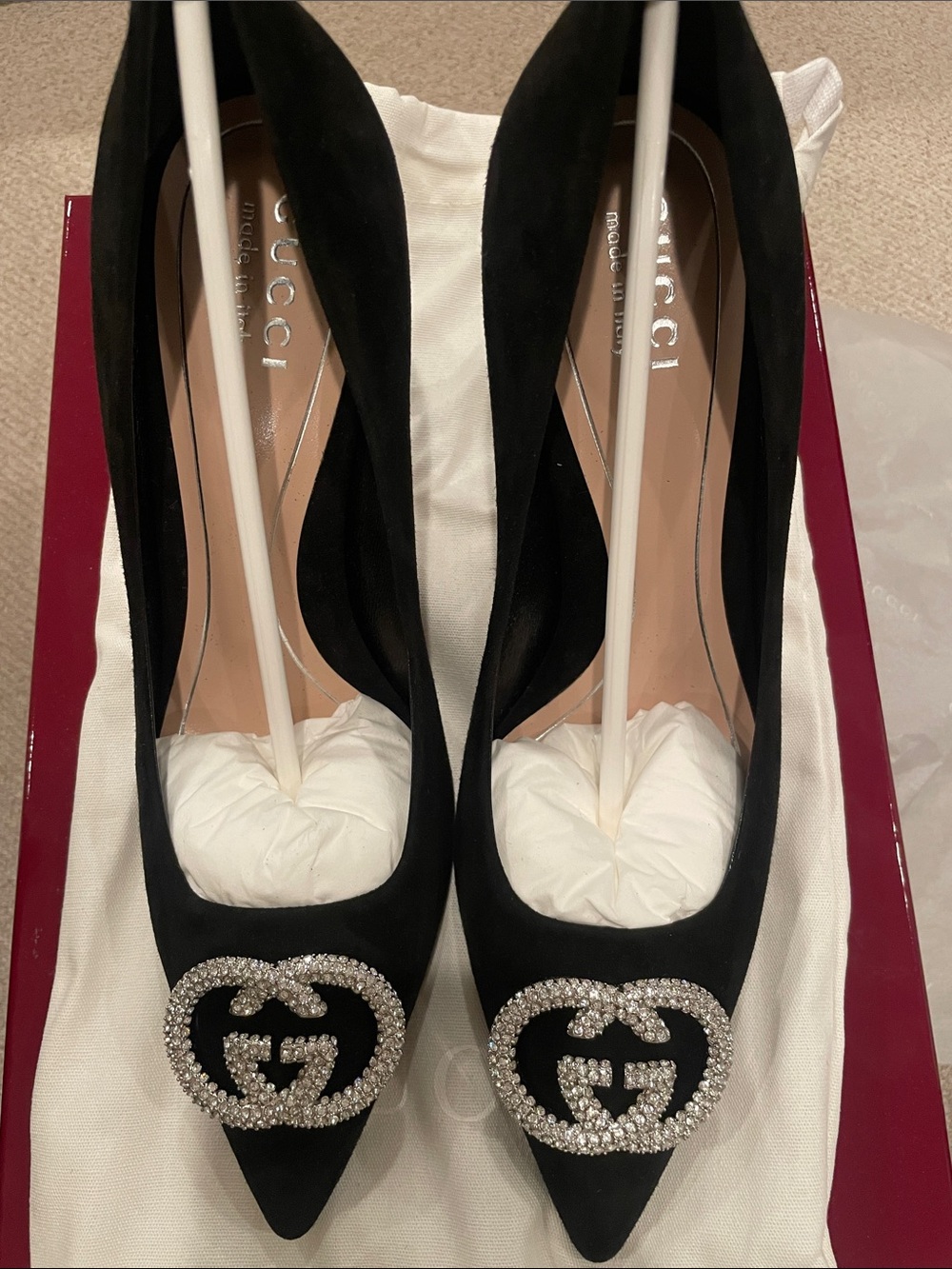 Gucci heels - new in box